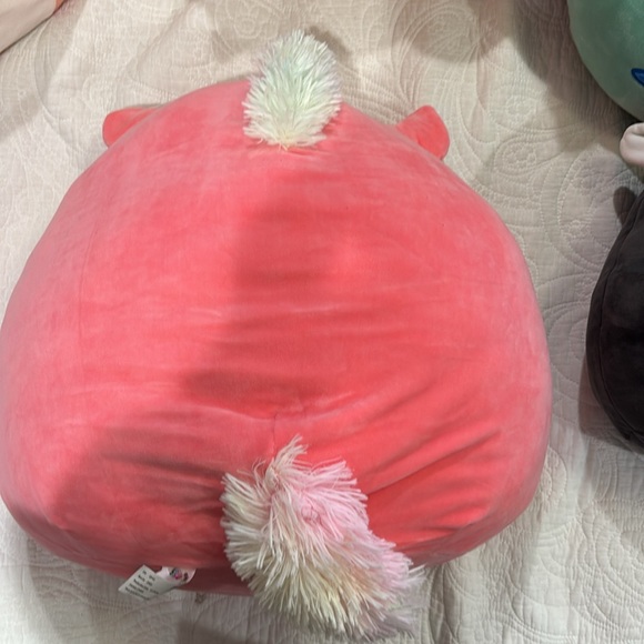 Pink/Rainbow Unicorn Squishmallow - Picture 2 of 2